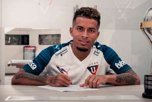 Velasco lleg&oacute; hace un mes a Liga de Quito.