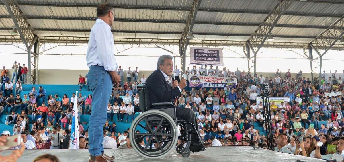 La reuni&oacute;n fue en un sal&oacute;n de la Espol.