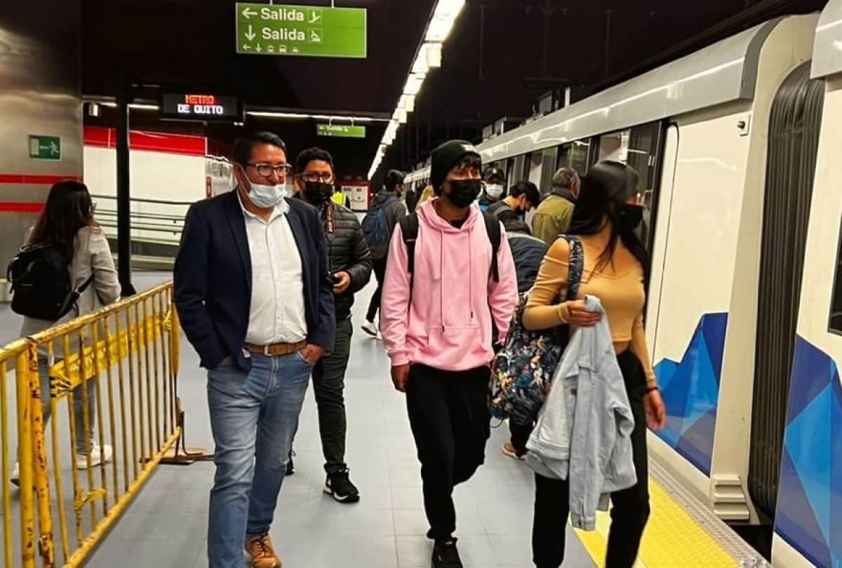 Municipio de Quito confirmó los horarios para los viajes gratuitos en el Metro durante el sábado