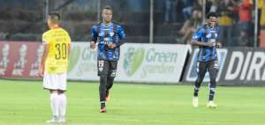Independiente gana con un doblete de Angulo