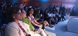 Altas funcionarias del Estado fueron parte del evento 'Tengo voz, soy mujer'.