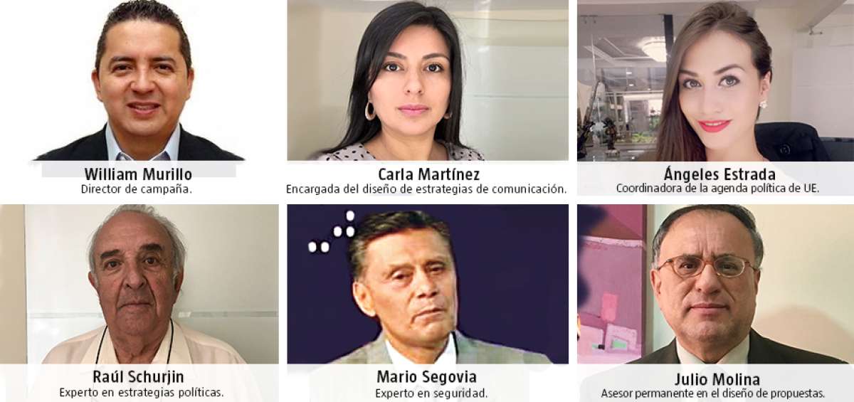 Washington Pes&aacute;ntez se rodea de abogados y un asesor uruguayo