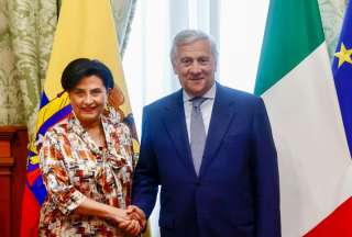 La canciller Gabriela Sommerfeld firmó el entendimiento con Italia para migración, movilidad y trabajo