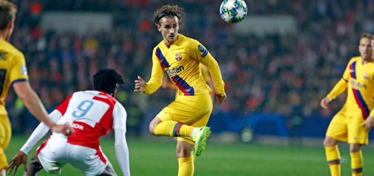 Barcelona sufre para ganar en Praga ante el Slavia