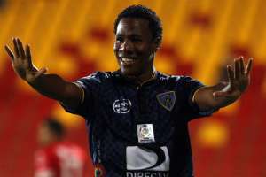 Angulo decret&oacute; la victoria para Independiente con el &uacute;nico tanto del partido. Foto: Archivo