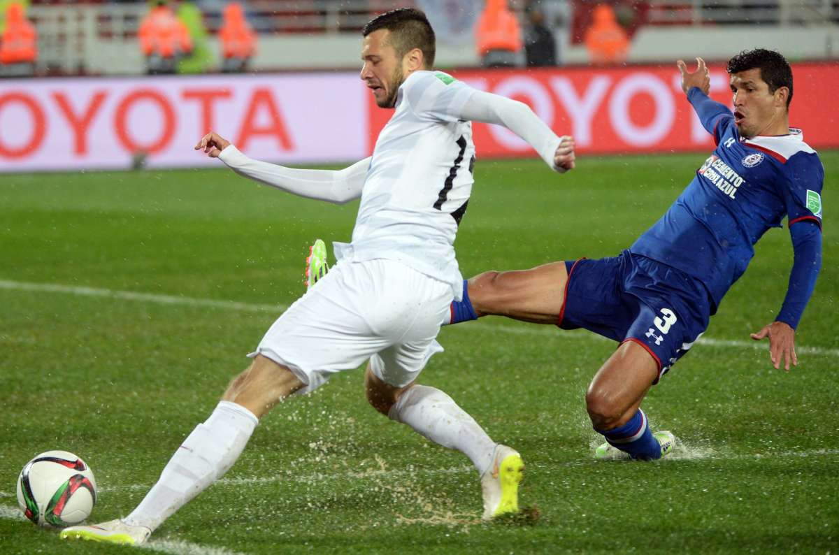 El Cruz Azul le dio vuelta al marcador en el tiempo extra. Foto: AFP