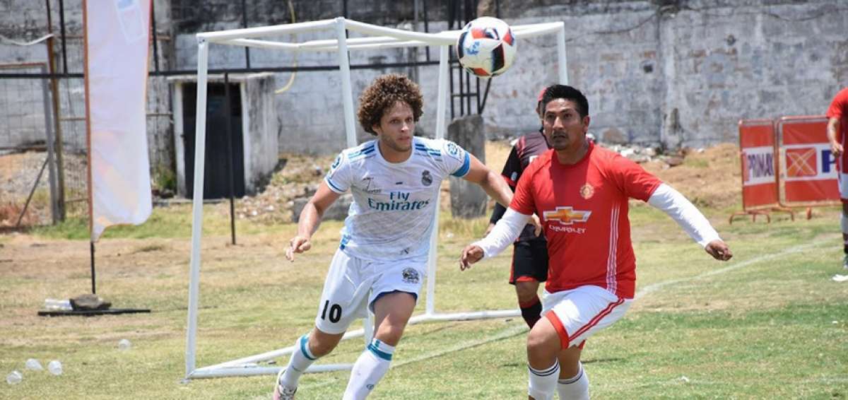 Los compromisos del certamen para periodistas se desarrollaron en las canchas de c&eacute;sped natural de la Asociaci&oacute;n de F&uacute;tbol del Guayas, ubicadas en Fertisa.