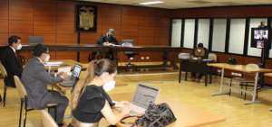 Diligencia efectuada en la Corte Nacional de Justicia.