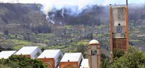 Los montes que cubren el valle de Patate, donde crecen diversas especies arbor&iacute;colas, son monitoreados a diario por el alto riesgo de incendio.