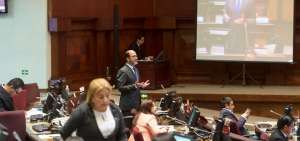 El asamble&iacute;sta de PAIS, Galo Borja, hizo un llamado a la uni&oacute;n para combatir el lavado de activos.