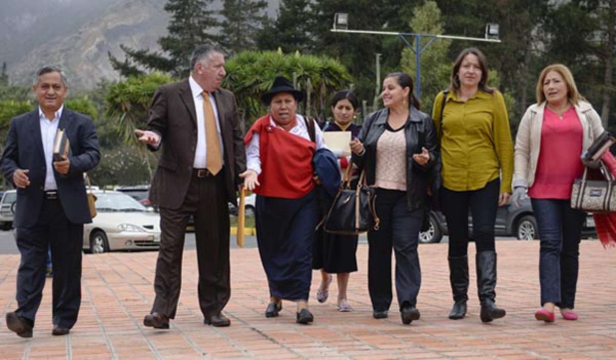 Los asamble&iacute;stas de diversas provincias se convocaron ayer para participar en el balance y evaluaci&oacute;n pol&iacute;tica. FOTO: ANDRES DARQUEA 