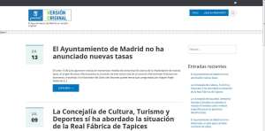 Ayuntamiento de Madrid lanza web que ofrece informaci&oacute;n "original" y desmiente noticias