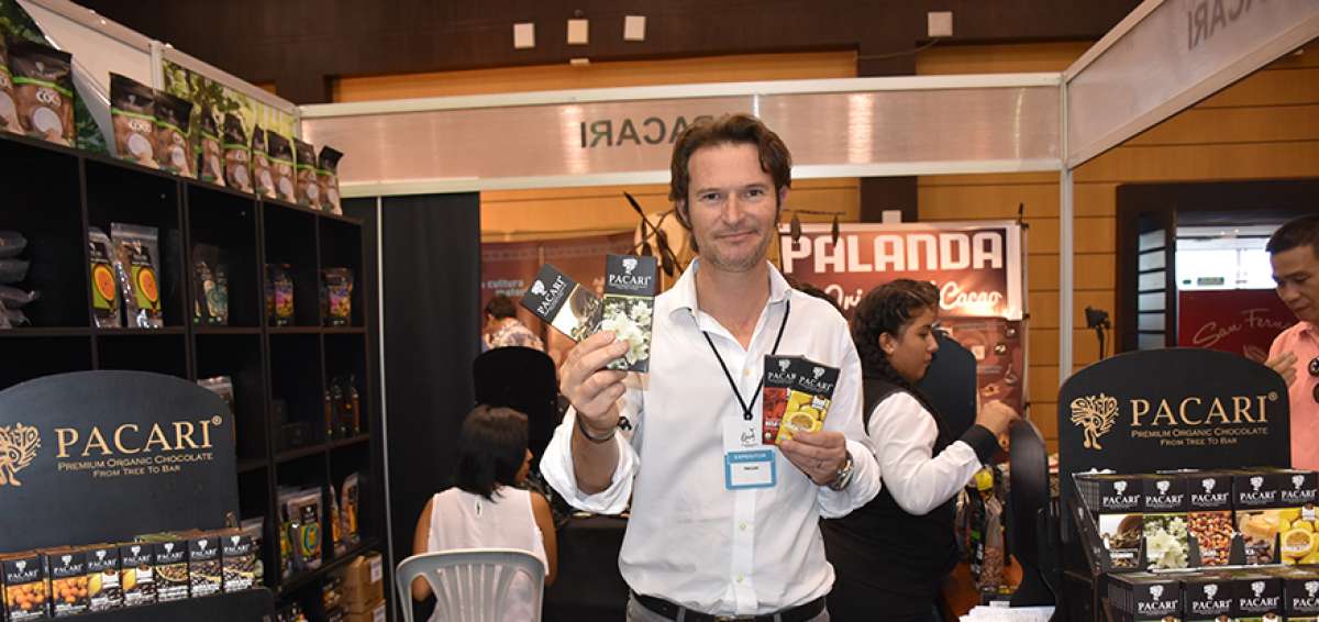 Santiago Peralta, gerente de chocolates Pacari 