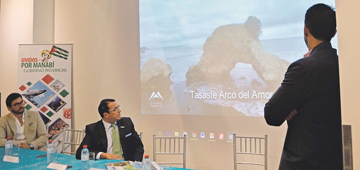El Arco del Amor, ubicado en Jama, es uno de los atractivos que se muestra en la app.