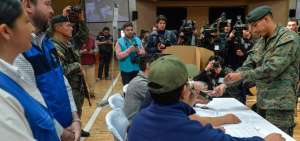 El CNE ejecut&oacute; este domingo un simulacro electoral.