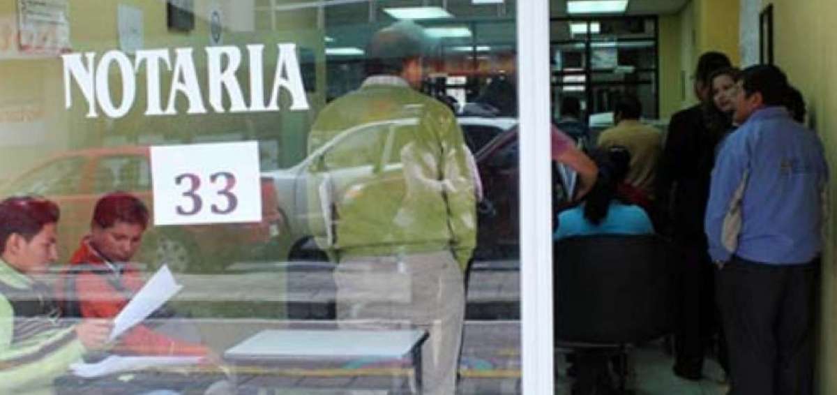 La reanudaci&oacute;n de las labores en las notar&iacute;as no ser&aacute; inmediata
