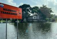 Varias zonas de la provincia de Los Ríos se encuentran bajo el agua por los estragos del invierno.