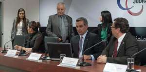 Las autoridades judiciales y policiales del pa&iacute;s se reunieron ayer en la Mesa de Justicia.