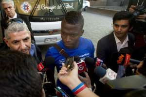 El jugador Tricolor ser&aacute; evaluado en las pr&oacute;ximas horas. Foto: AFP
