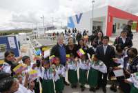 Gobierno entregó la nueva Unidad Educativa Dolores Cacuango, en Cayambe