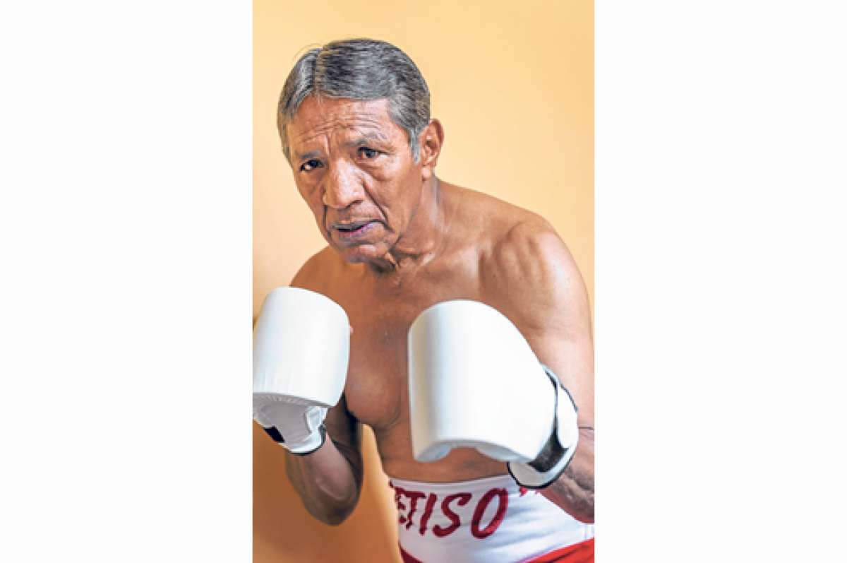 &Aacute;ngel &lsquo;Petiso&rsquo; S&aacute;nchez, campe&oacute;n bolivariano en 1965, es uno de los beneficiarios de las pensiones vitalicias. Tambi&eacute;n incursion&oacute; en el boxeo profesional. Foto: John Guevara / El Tel&eacute;grafo.