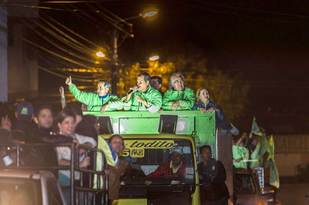 Recorrido del Presidente Rafael Correa y Alianza PAIS