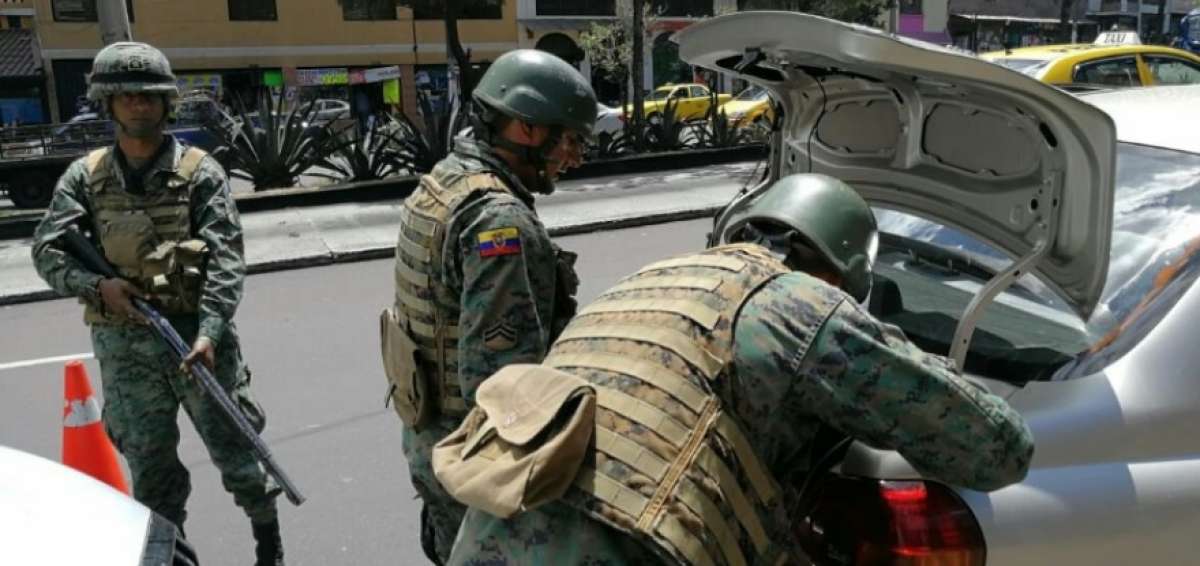 Controles en el sector La Mar&iacute;n reciben apoyo de las FF.AA.