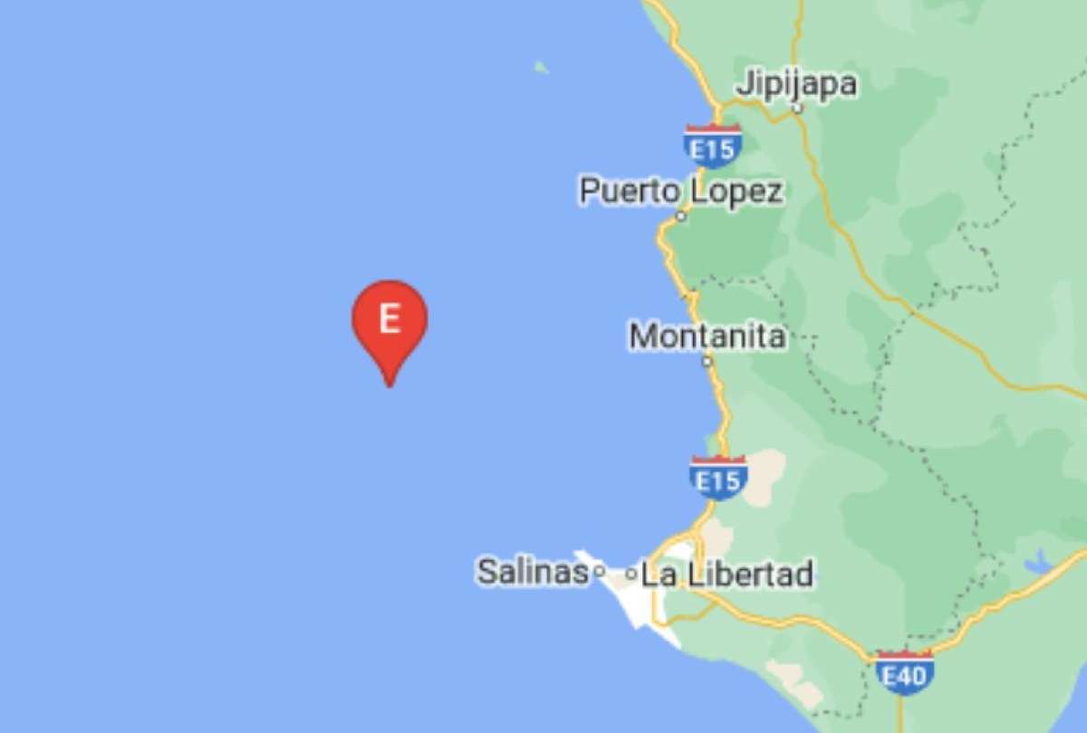 Se reportó un sismo cerca de Salinas