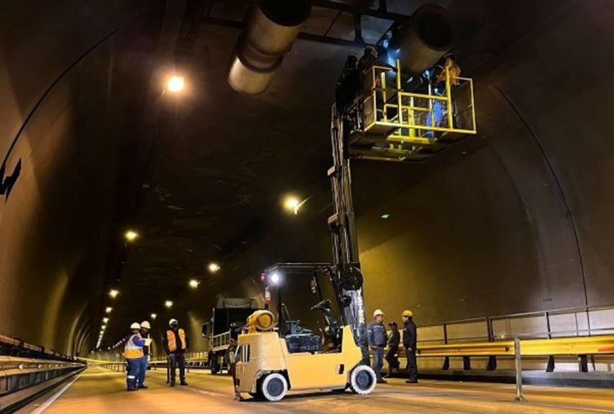 El Municipio anunció el cierre del túnel Guayasamín.