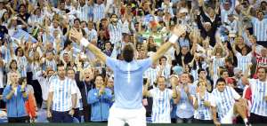 Tenistas argentinos celebran logro "hist&oacute;rico e impensado" en Copa Davis
