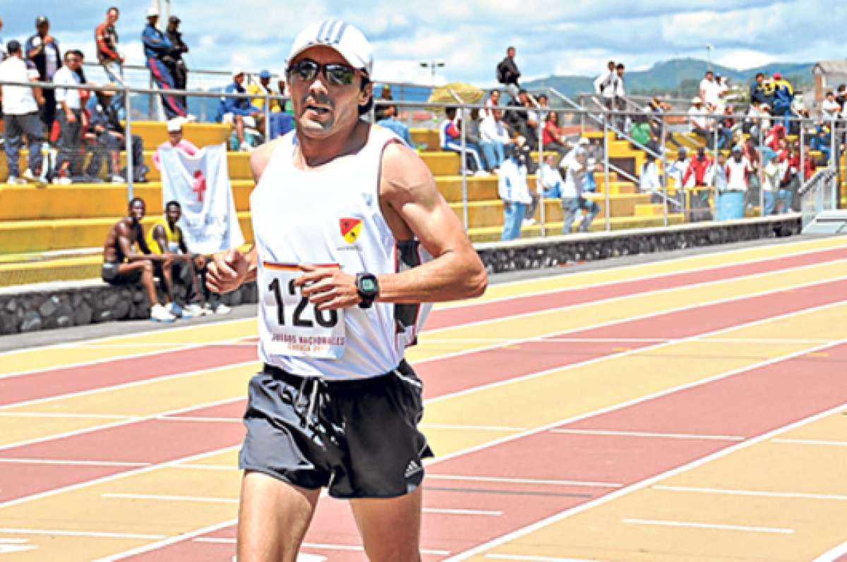 Byron Piedra intentar&aacute; ubicarse en los primeros lugares del Panamericano para conseguir un cupo directo al Mundial de Atletismo en Beijing (China). Foto: Archivo / El Tel&eacute;grafo.