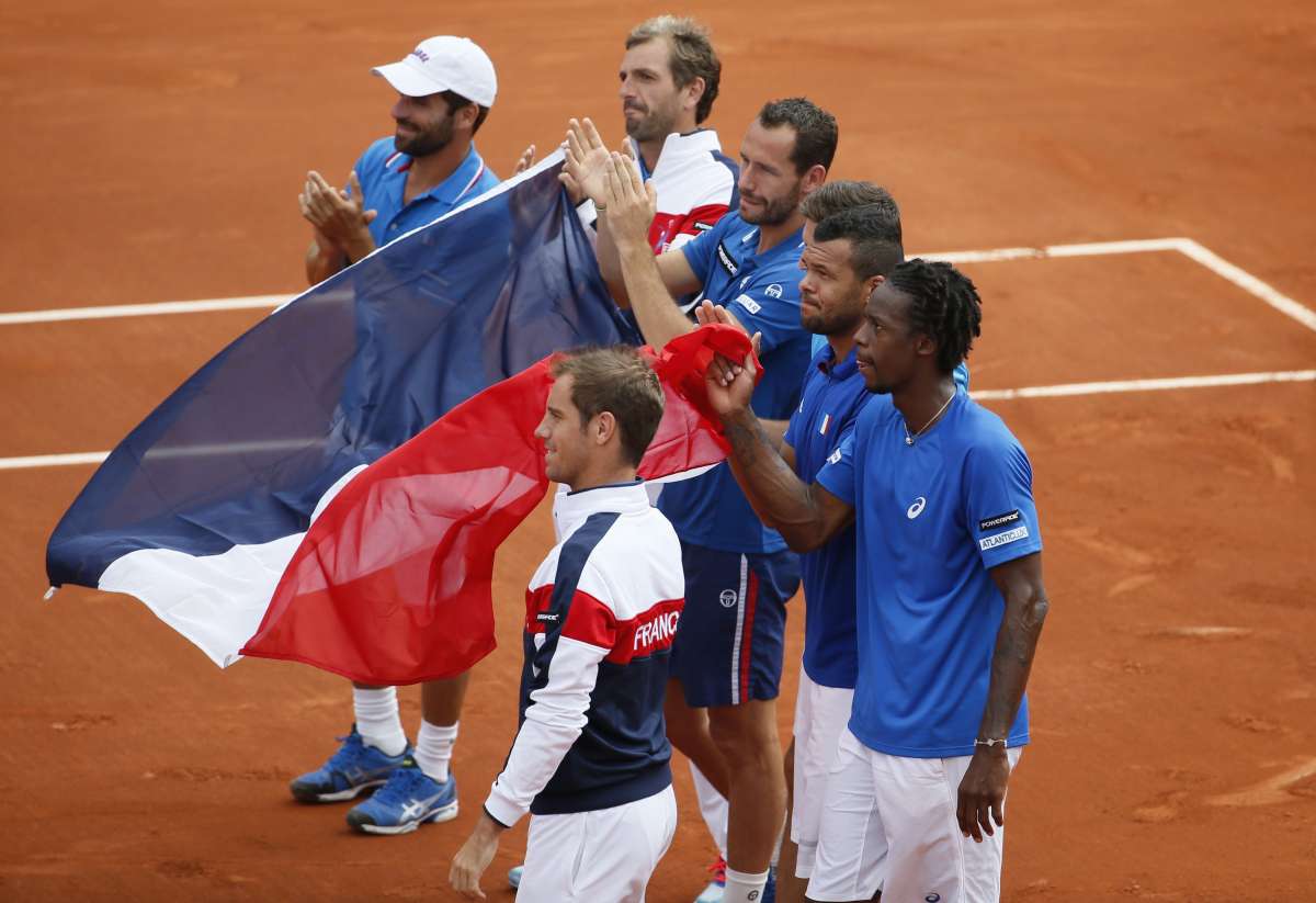 El equipo franc&eacute;s busca su d&eacute;cimo t&iacute;tulo de Copa Davis. Foto: AFP