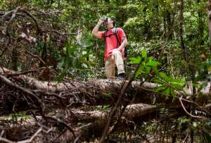 En Lago Agrio, el Parque Perla ofrece un recorrido que simula una escena de la  película Avatar.
