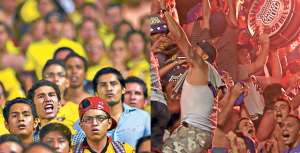 La hinchada torera sufri&oacute; en el Monumental, pero al final anot&oacute; Blanco y los fan&aacute;ticos se animaron. Mientras que los seguidores de Emelec disfrutaron la final de ida en el estadio George Capwell.