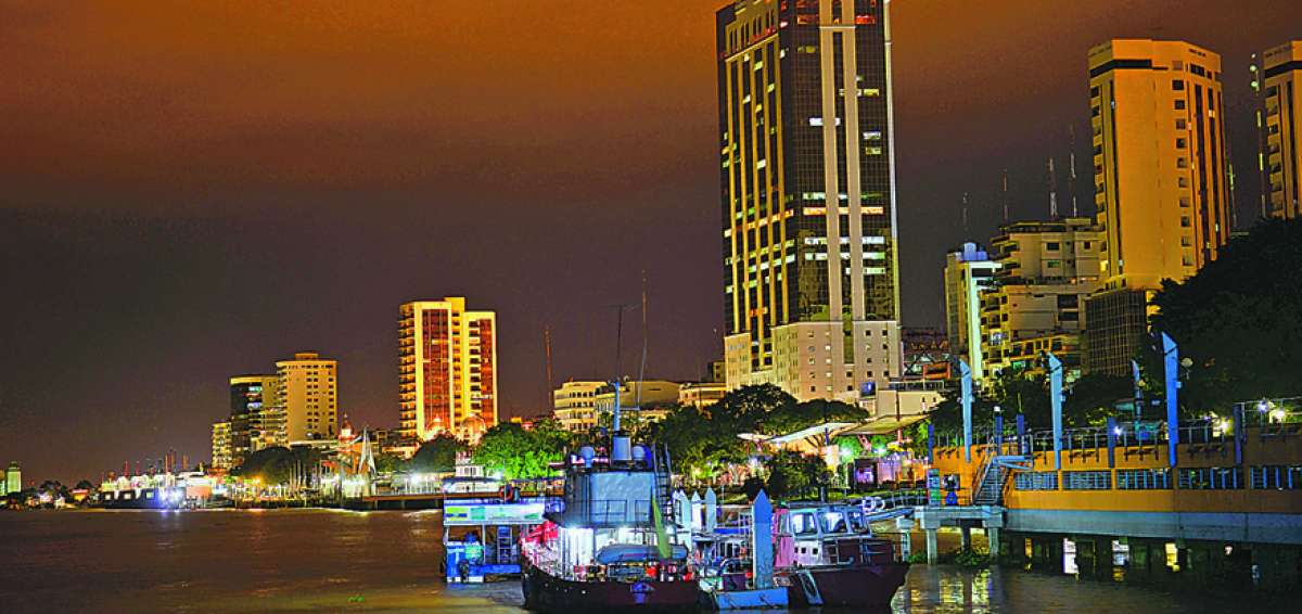 Los atardeceres de Guayaquil siempre cautivan al visitante