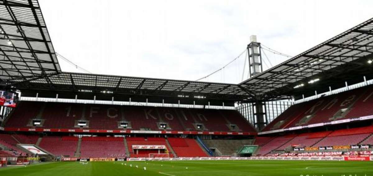 Estadio del Colonia, en una imagen previa al partido contra el Union Berlin de este fin de semana.