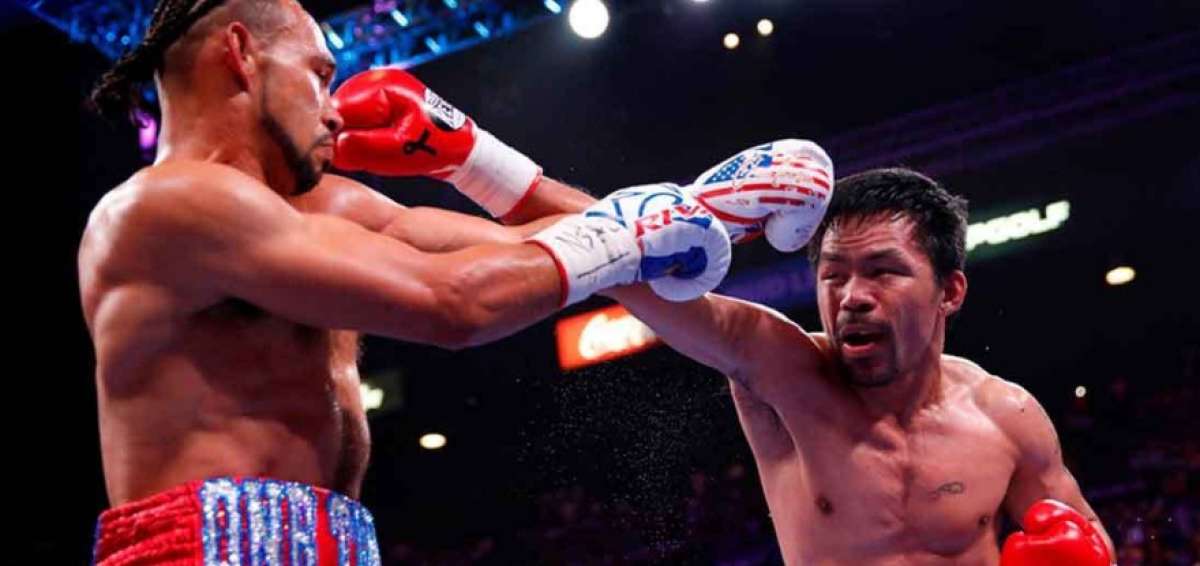 Manny Pacquiao derrot&oacute; a Keith Thurman por decisi&oacute;n dividida.