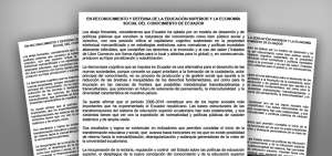 Destacados catedr&aacute;ticos y acad&eacute;micos defienden logros de Ecuador en educaci&oacute;n superior