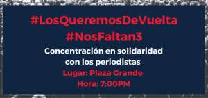 En redes sociales circulan im&aacute;genes promoviendo la concentraci&oacute;n. 