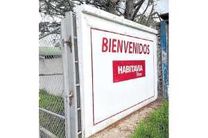 La vivienda donde funcionaba Habitavia Home.