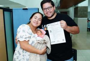 El tr&aacute;mite de inscripci&oacute;n de nacimiento es gratuito y se realiza en agencias del Registro Civil en las 24 provincias del pa&iacute;s.