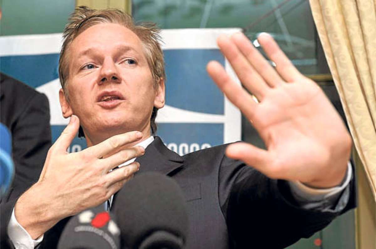 Julian Paul Assange. Experiencia: Programador, periodista y activista de internet australiano, conocido por ser el fundador, editor y portavoz del sitio web WikiLeaks. Foto: Cortes&iacute;a.