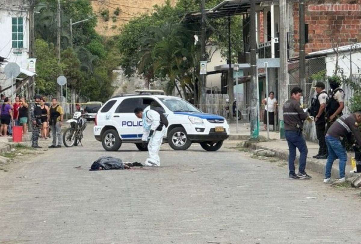 Manabí: dos policías fueron asesinados en 24 de Mayo
