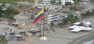 Pedernales fue una de las zonas m&aacute;s afectadas por el sismo del 16 de abril pasado.