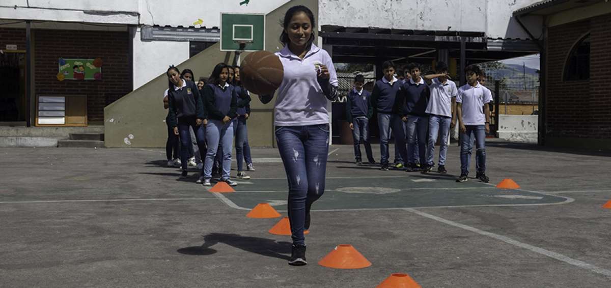 El equipo de f&uacute;tbol es uno de los grupos deportivos que hay en la Unidad Educativa Peniel Christian School, ubicada en Pifo.