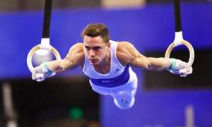 El gimnasta griego no hab&iacute;a conseguido hasta ahora subir al podio en un Mundial. Foto: Internet
