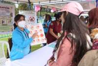 Mujeres en Quito se realizaron chequeos preventivos de cáncer de mama