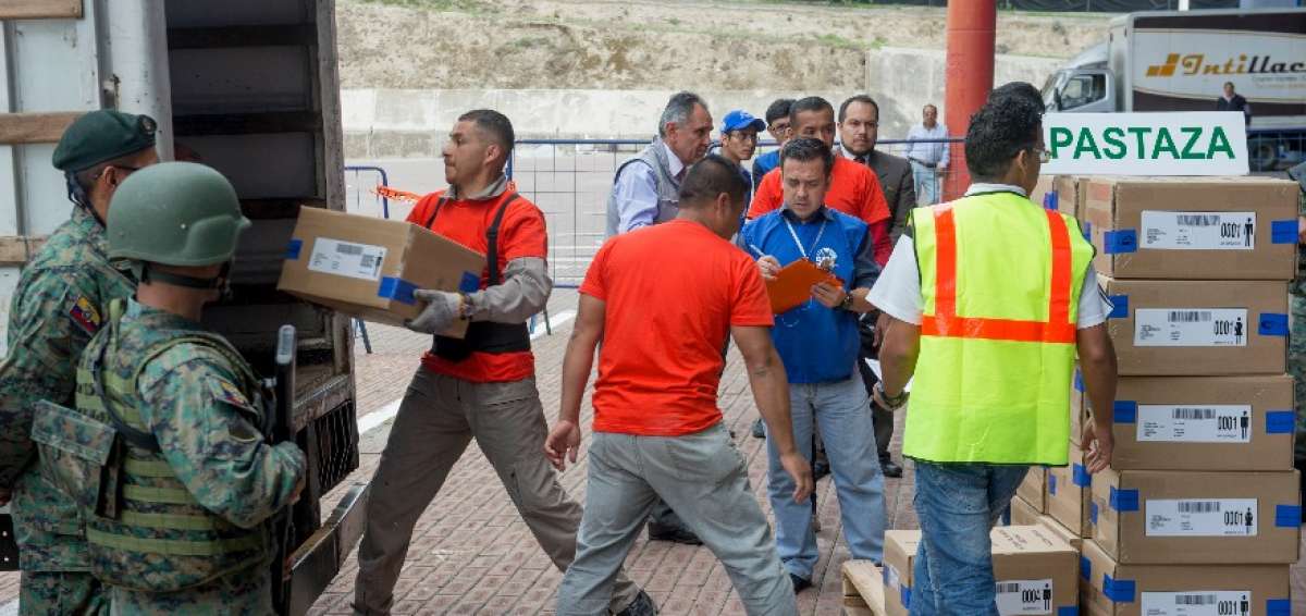 CNE empieza con la distribuci&oacute;n de kits electorales en la Amazon&iacute;a