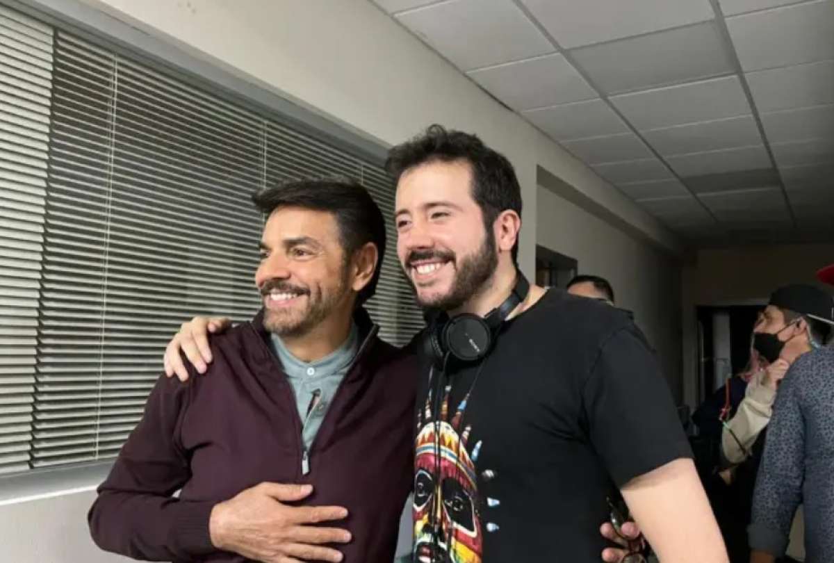 Jorge Ulloa y Eugenio Derbez se reencontraron en Nueva York antes de la gala de los International Emmy Awards 2025.