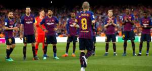 Andr&eacute;s Iniesta disput&oacute; este domingo 20 de mayo su &uacute;ltimo partido con la camiseta del FC Barcelona. 